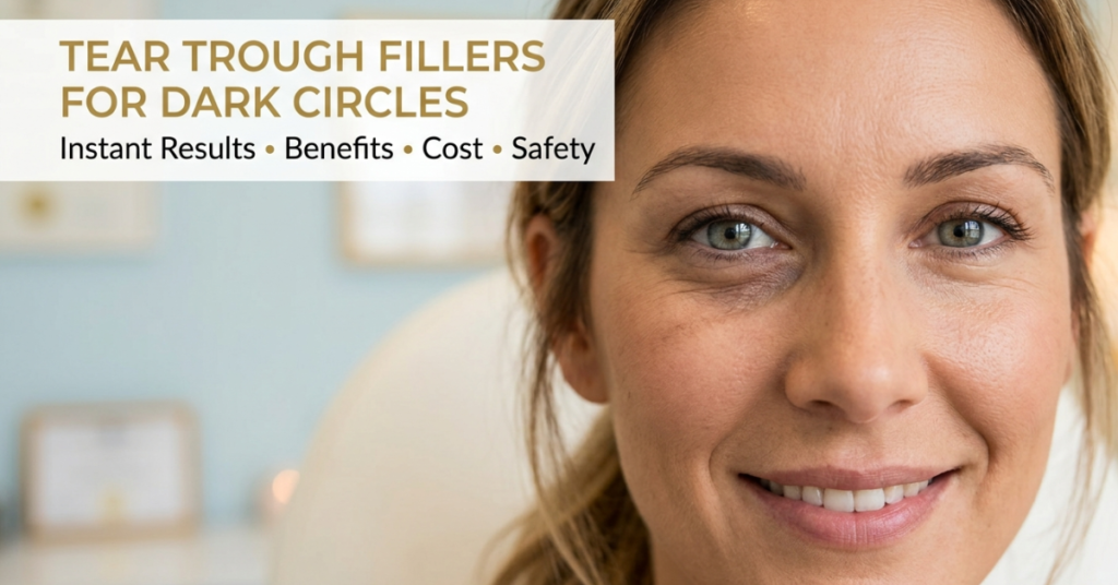 Dark circles under eyes treatment and skin rejuvenation