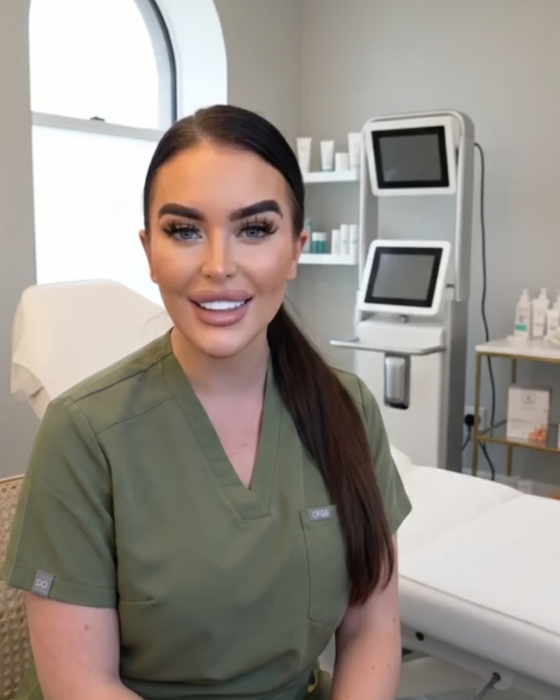 Founder of aesthetic clinic dermatology expert portrait
