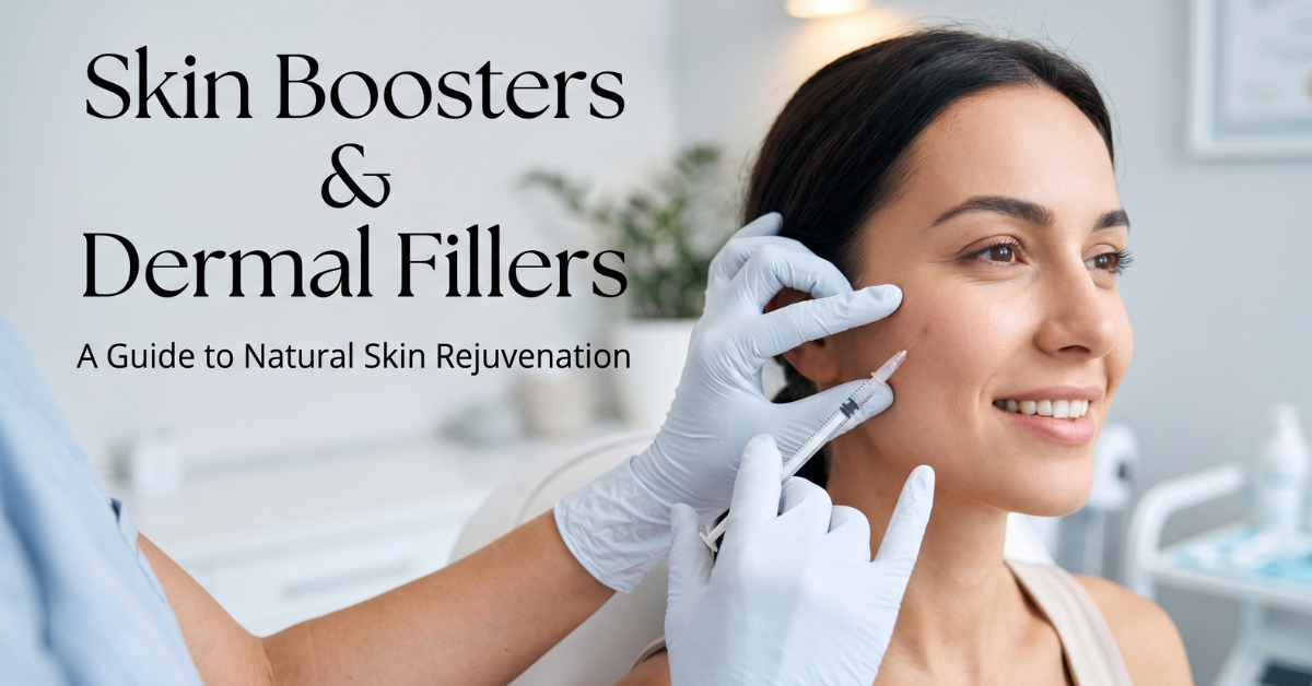 Skin boosters vs dermal fillers treatment comparison