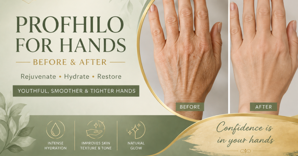 Profhilo for hands – before and after results and recovery timeline