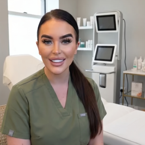 Founder of aesthetic clinic dermatology expert portrait